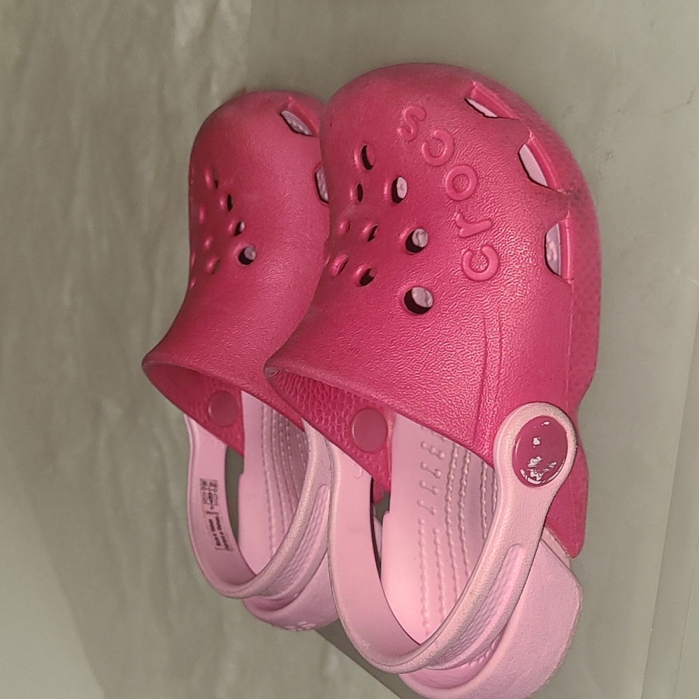 Pink Crocs Sandals | Toddler Size 7
